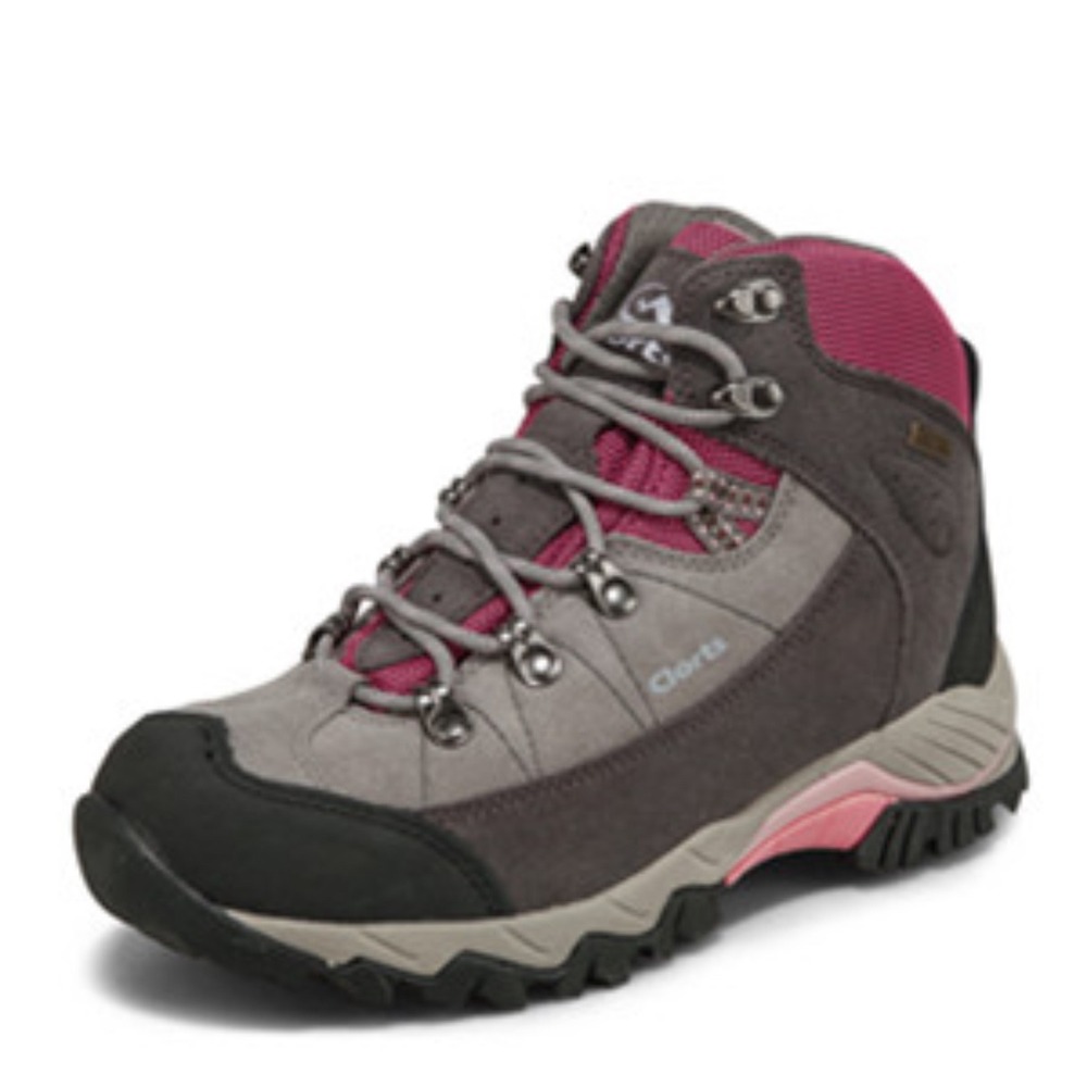 Clorts Women's Mid Hiking Boot Suede Waterproof Outdoor Trekking Shoe size 8.5‎